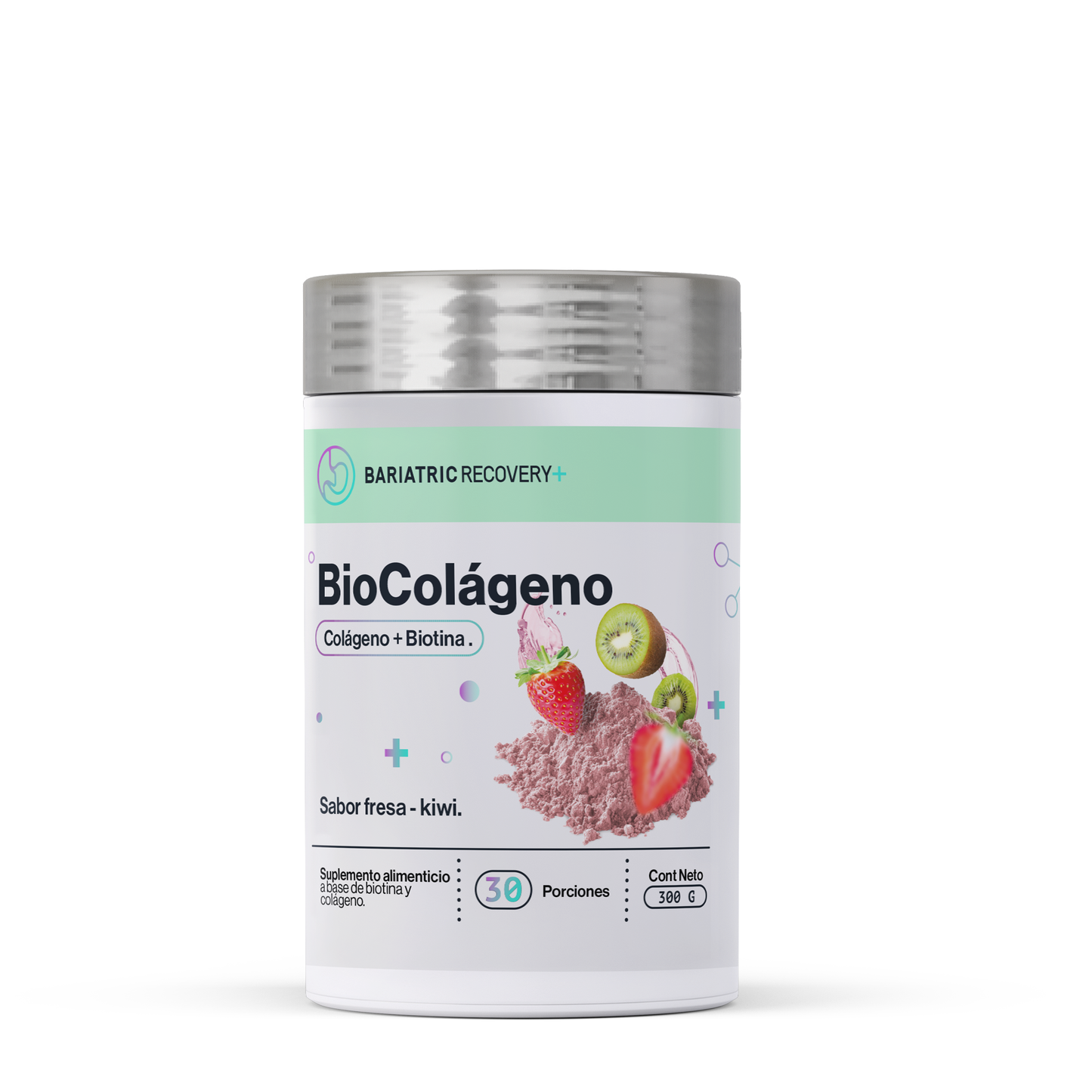 Colageno adicionado con vitamina C y biotina